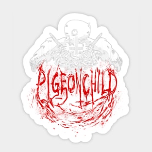 Pigeonchild Sticker